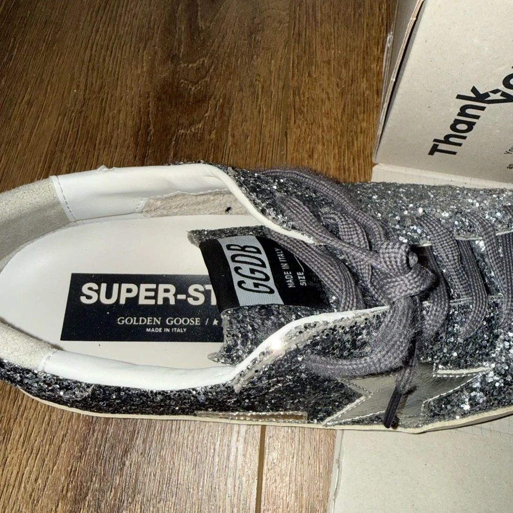 Golden Goose Superstar Special Edition Glitter Sneakers - Picture 10 of 10